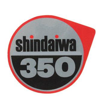 SHINDAIWA Label Name Plate B 72116-76120 - Image 1