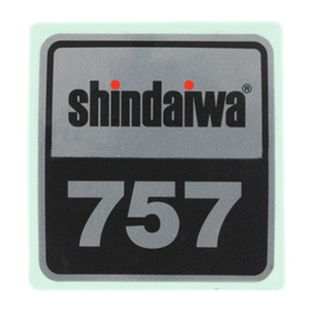 SHINDAIWA Label Name Plate R X504004410 - Image 1