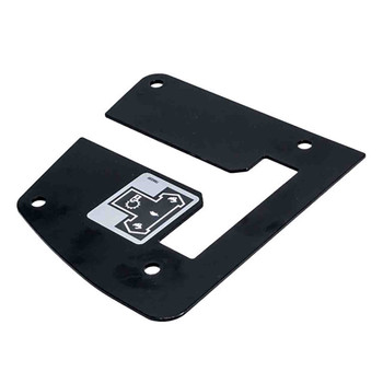 HUSTLER 554827 - RIGHT SERVICE STEERING PLATE - HUSTLER MOWERS 554827