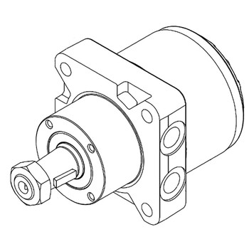 HUSTLER 606201 - MOTOR TL0195 - HH - HUSTLER MOWERS 606201