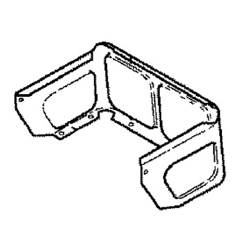 BRIGGS & STRATTON BRKT REAR SHROUD 7301146AYP - Image 1