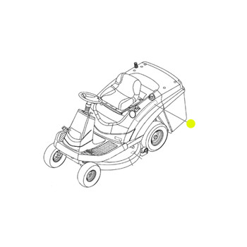 BRIGGS & STRATTON part 885368YP - DECAL STRIPE LH (OEM part)