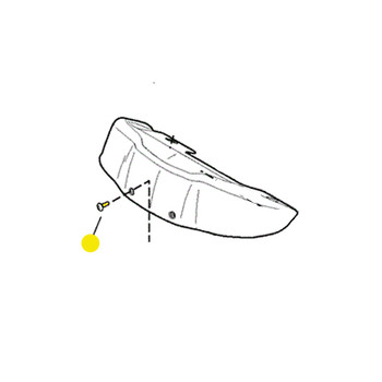 BRIGGS & STRATTON part 1727332ASM - SUPPORT-SEAT DECK 12G (OEM part)