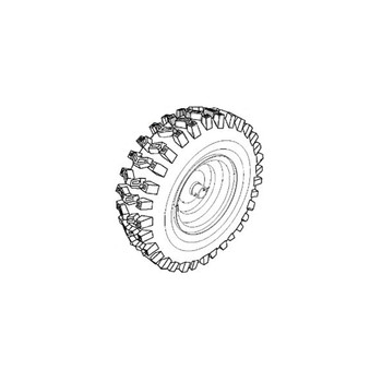 BRIGGS & STRATTON part 1750378YP - WHEEL & TIRE ASSEMBLY LEFT HAND - (OEM part)