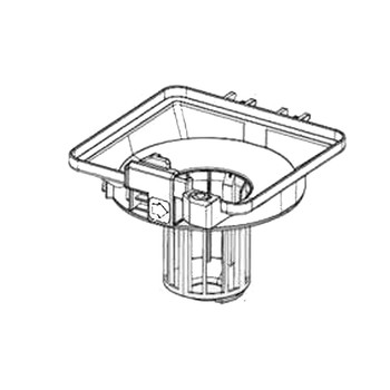 MAKITA SH00000028 - CUP FRAME ASSEMBLY DCL500 - Authentic OEM part