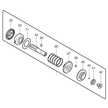 Image for MAKITA part number 125365-0