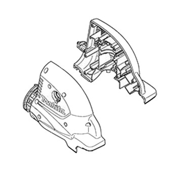 MAKITA 187878-9 - HOUSING SET XHU04 - Authentic OEM part