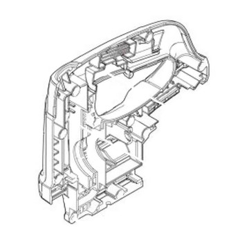 MAKITA 183H18-5 - HOUSING SET VJ06 - Authentic OEM part