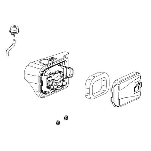 Husqvarna 593058301 - Air Filter Assembly Rvm120 Air Cleaner - Original OEM part