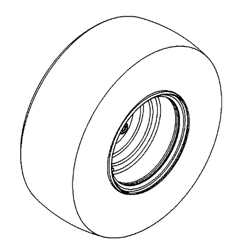 Husqvarna 586955403 - Wheel Assembly 23X10 50-12 1 375 N - Original OEM part