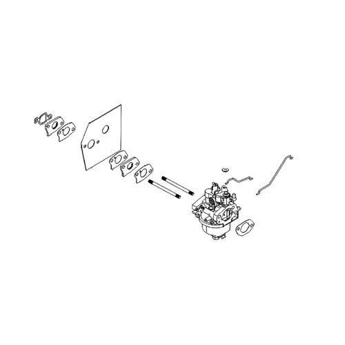 HUSQVARNA Carburetor Kit Rv175 Carburet 593058201 Image 1