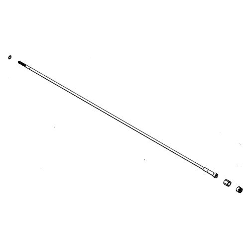 HUSQVARNA Drive Shaft Assy Tiller Detat 587676601 Image 1