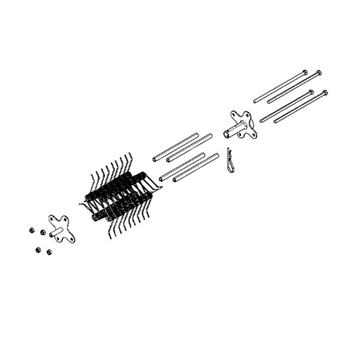 Husqvarna 587677401 - Spring Cassette Assembly Dethatcher - Original OEM part Husqvarna 587677401 - Spring Cassette Assembly Dethatcher - Original OEM part
