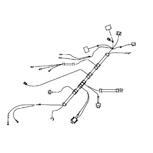 Husqvarna 590193201 - Wiring Assembly Dash Iris300 T - Original OEM part