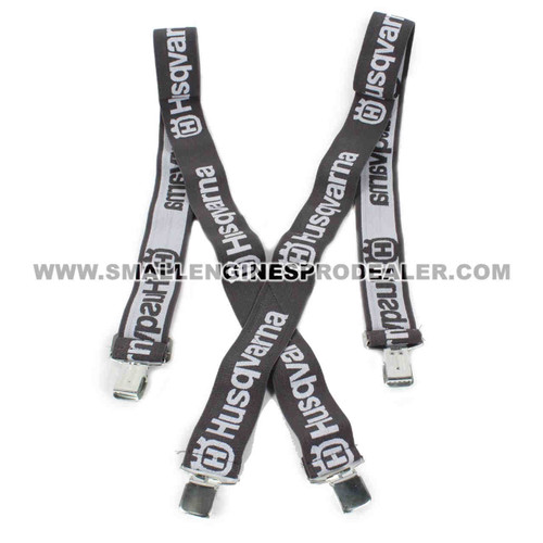 HUSQVARNA Hus Suspenders Clip/Gray 596297801 Image 2 HUSQVARNA Hus Suspenders Clip/Gray 596297801 Image 2
