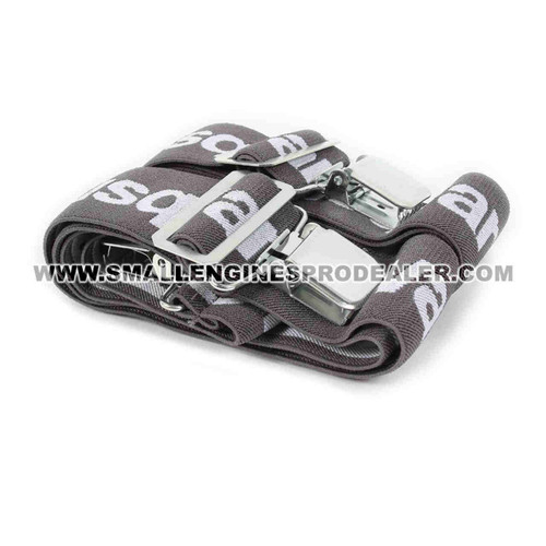 HUSQVARNA Hus Suspenders Clip/Gray 596297801 Image 3 HUSQVARNA Hus Suspenders Clip/Gray 596297801 Image 3