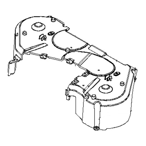 Husqvarna 583298801 - Cover Deck 38French Tex - Original OEM part