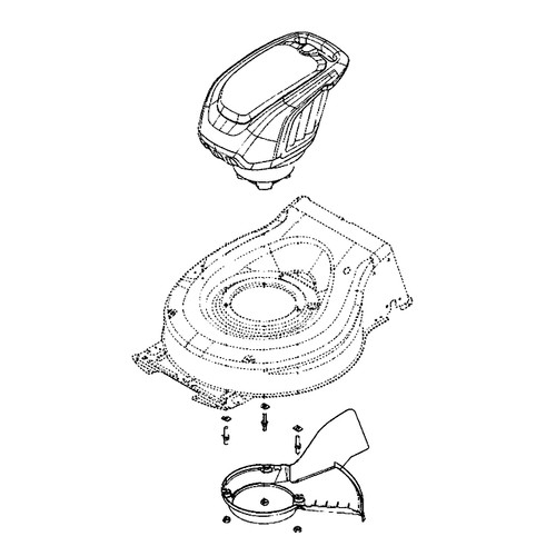 Husqvarna 593300101 - Power Unit Le221R - Original OEM part