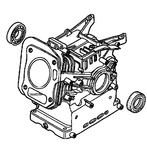 Honda Engines part 12000-ZH8-426 - Cylinder Assembly - Original OEM