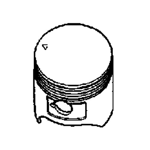 Honda Engines part 13103-ZF1-020 - Piston (0.50) - Original OEM