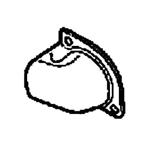 Honda Engines part 18341-ZE1-A50 - Deflector Muffler - Original OEM