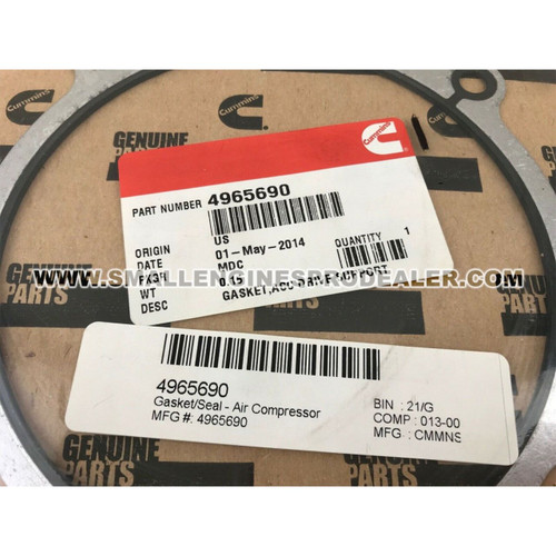 ONAN 4965690 - GASKET ACC DRIVE SUPPORT -image5