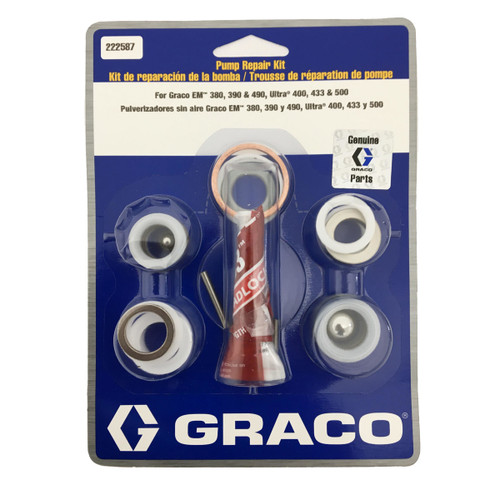 GRACO part 222587 - Q KIT REPAIR (U-500) - OEM part - Image 1