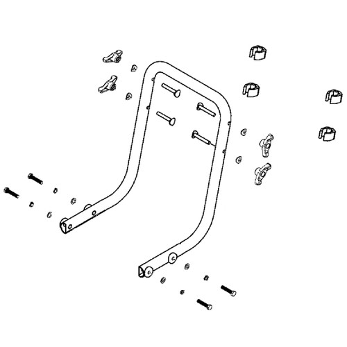 BRIGGS & STRATTON KIT-LOWER HANDLE 770781 - Image 1