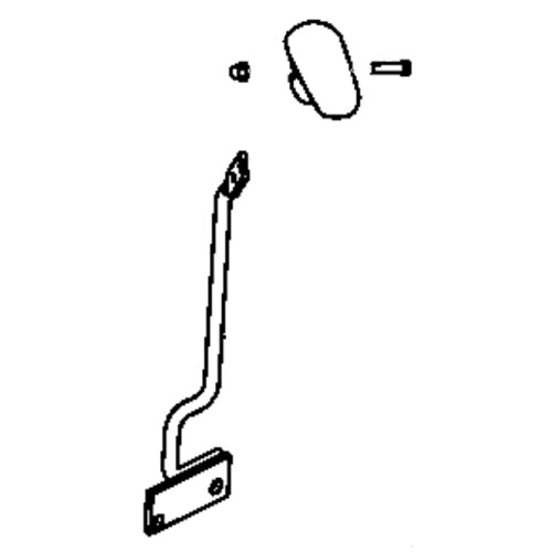 BRIGGS & STRATTON KIT-LEVER DISCHARGE CHUTE 770830 - Image 1