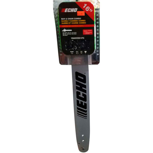 ECHO 16A0CD91PX - 16A0CD3757C/91PX57CQ - BAR AND CHAIN COMBO - Authentic OEM part.