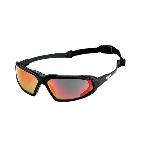 ECHO JET GLASSES MIRRORED LENSES BLACK FRAME 102922457 - Image 1