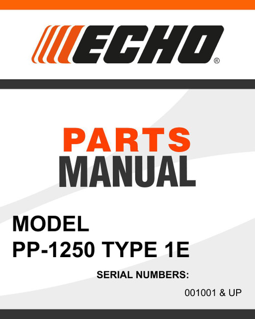Echo-PP-1250 TYPE 1E-owners-manual