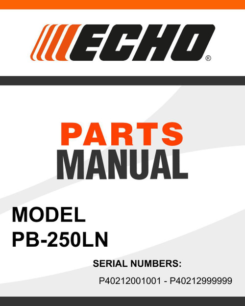 Echo-PB 250LN-owners-manual