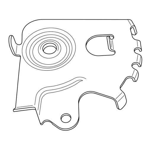 Troy Bilt MTD 78107020637 BRACKET.INDEX DOOR RH Original OEM part