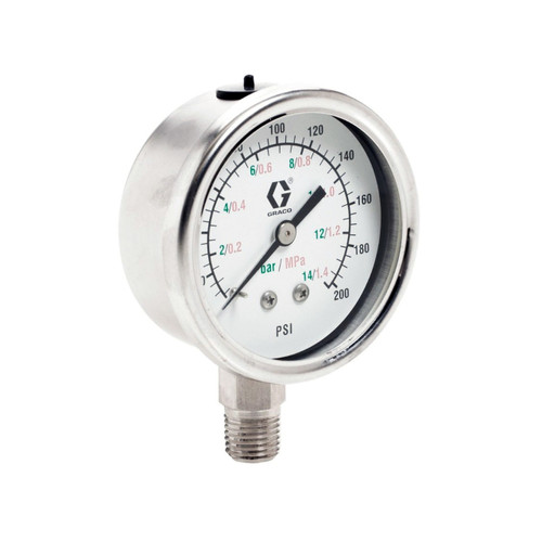 GRACO part 187874 - GAUGE PRESSURE FLUID - OEM part - Image 1