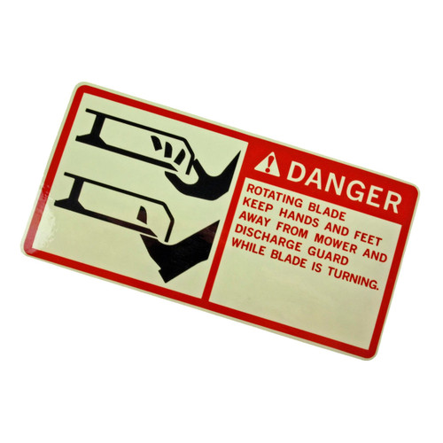 Honda Engines part 87122-763-A00 - Label A Warning - Original OEM