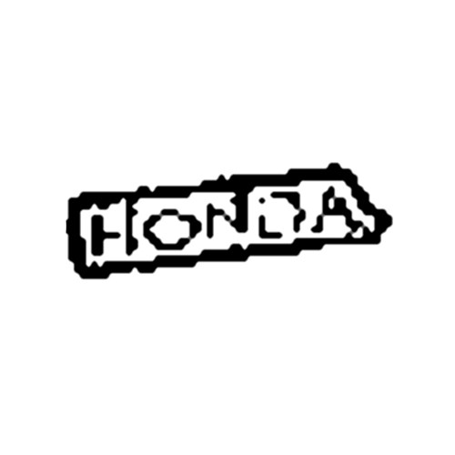 Honda Engines part 87132-ZV0-C01 - Mark Side Stripe - Original OEM