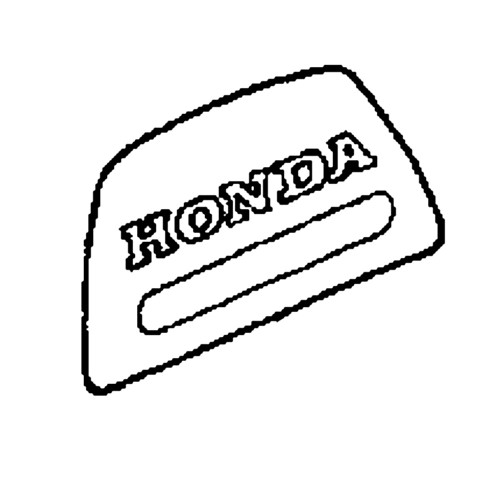 Honda Engines part 87101-ZL9-G00 - Mark Emblem (Wn20) - Original OEM