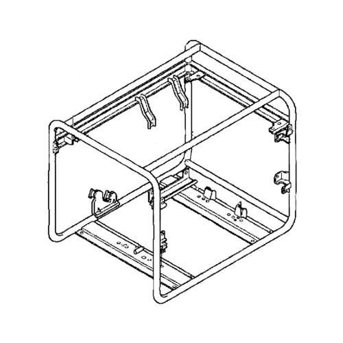 Honda Engines part 50310-Z21-305ZA - Frame Nh105 - Original OEM  ** SUPERSEDED TO 50310-Z21-F20ZA **