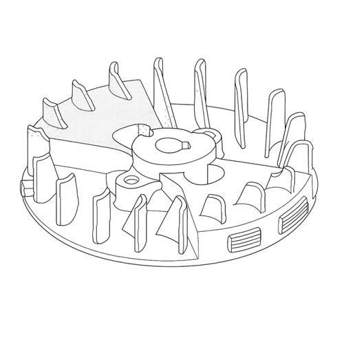 Honda Engines part 31110ZVA003 Flywheel Original OEM