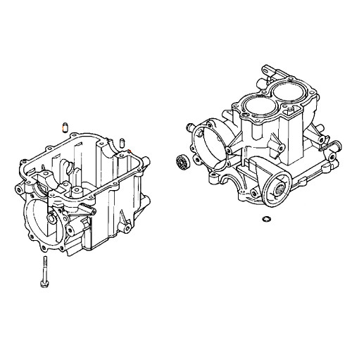 Honda Engines part 12000-ZA0-920 - Cylinder Assembly - Original OEM