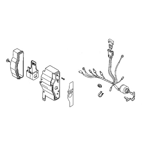 Honda Engines part 31610-Z5K-831ZB - Box (10A) R280 - Original OEM