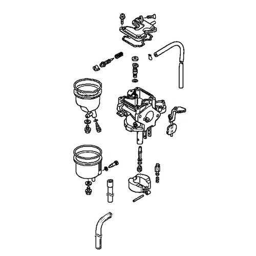 Honda Engines part 16100-Z4E-931 - Carburetor (Bf33Q A) - Original OEM