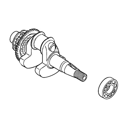 Honda Engines part 13310-ZDJ-D10 - Crankshaft - Original OEM