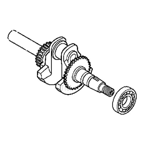 Honda Engines part 13310-ZED-970 - Crankshaft - Original OEM
