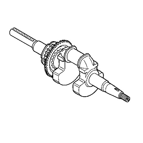 Honda Engines part 13310-Z0D-V71 - Crankshaft - Original OEM Honda Engines part 13310-Z0D-V71 - Crankshaft - Original OEM