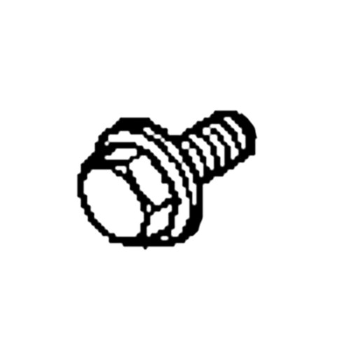 Honda Engines part 90126-891-000 - Bolt Flange (8Mm) - Original OEM