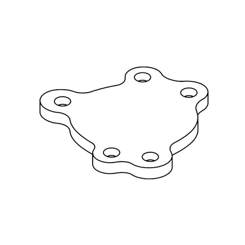 Honda Engines part 15121-ZV4-000 - Cover Oil Pump - Original OEM