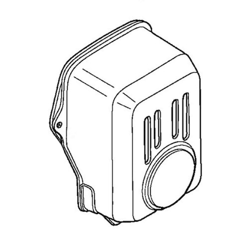 Honda Engines part 18321-Z0D-V22 - Protector Muffler - Original OEM