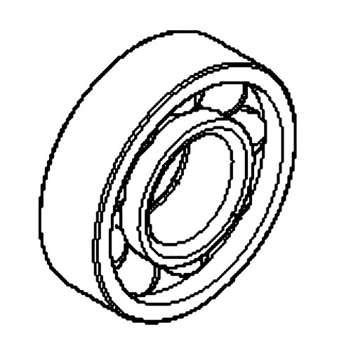 Husqvarna 587869501 - Ball Bearing 7Mm - Original OEM part